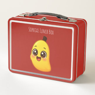 Schattig Kawaii Banaan Lunch Design