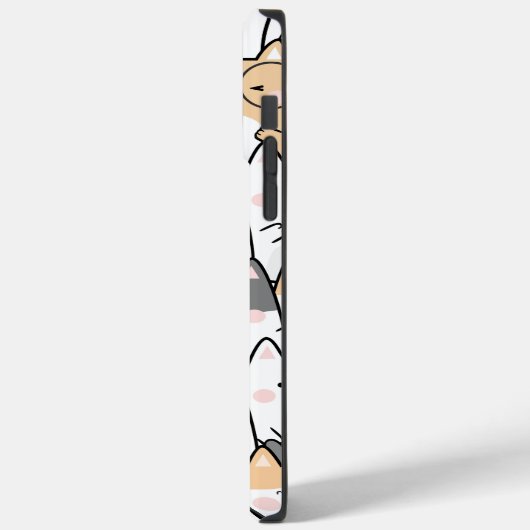 Schattig Kawaii Cats Pattern Case-Mate iPhone Case (Achterkant / Links)