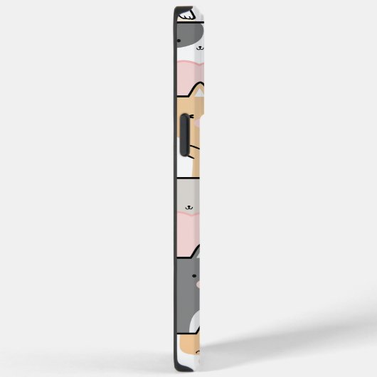 Schattig Kawaii Cats Pattern Case-Mate iPhone Case (Achterkant / Rechts)
