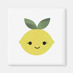 Schattig Kawaii Citroen Magneet