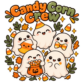 Schattig Kawaii Gele Oranje Geest Snoep Mais Behan Trui