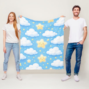 Schattig Kawaii Grafisch Fleece Deken