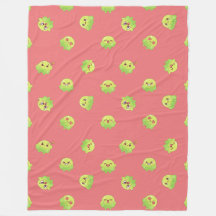 Schattig Kawaii Groene Slijm Monster Donkerroze