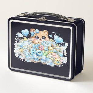 Schattig Kawaii Het is een Jongen Teddybeer Pastel
