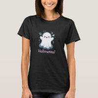 Schattig Kawaii Spook Gelukkig Halloween Pastel Ro