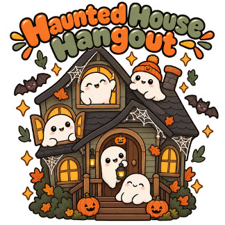 Schattig Kawaii Spookachtig Geesthuis Nacht Trui