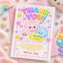 Schattig Kawaii Squishies Meisje Verjaardagsfeestj