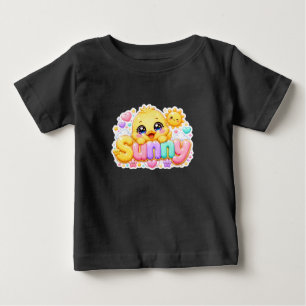 Schattig Kawaii Zonnig Kuiken Naam Pastel Roze Gla