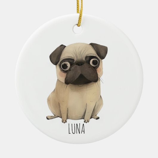 Schattig Keramisch Ornament (Voorkant)