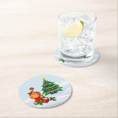 Schattig Kerst Elf Papier Onderzetter (Insitu)