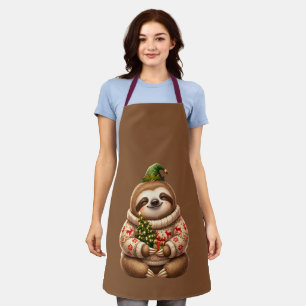 Schattig Kerstluiaard Kerstversiering Schort
