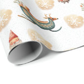 schattig kerstpapier cadeaupapier (Rol Hoek)