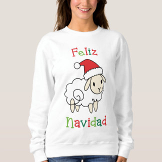 Schattig Kerstschaap – Feliz Navidad Trui
