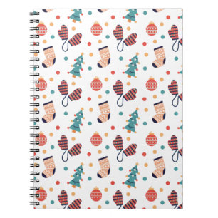 Schattig kerstthema notitieboek