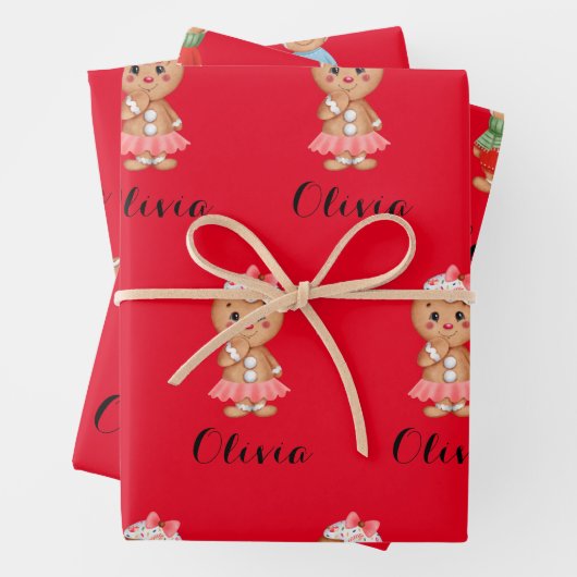 schattig keukenbrood in papierbladen inpakpapier vel (In situ)