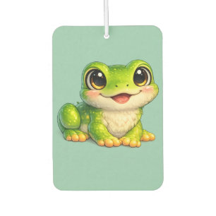 Schattig kikkerontwerp met grote ogen Kawaii Luchtverfrisser