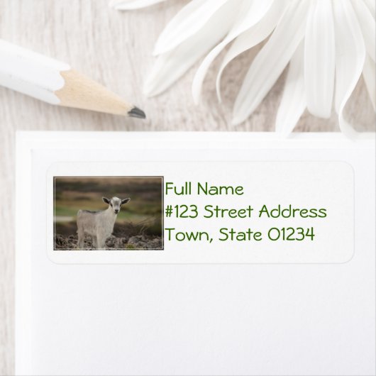 Schattig Kind Etiket (Insitu)