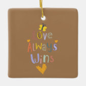 Schattig Kind Quotes ontwerp Keramisch Ornament (Voorkant)