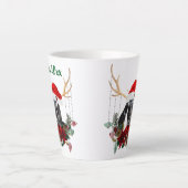 Schattig Kind van kerstkoningen Latte Mok (Voorkant)