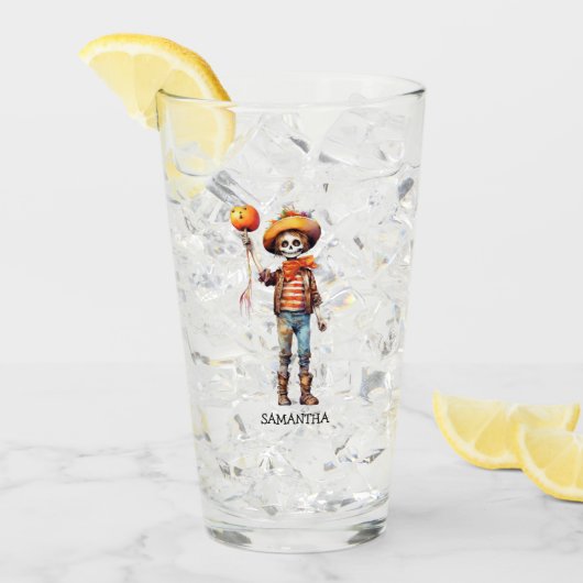 Schattig Kind Zombie - Schattige Halloween (3) Glas (Voorkant ijs)