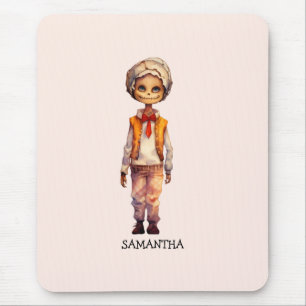 Schattig Kind Zombie - Schattige Halloween Muismat