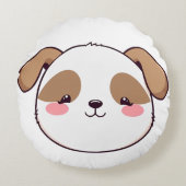 Schattig kinder kamer decor rond kussen (Voorkant)