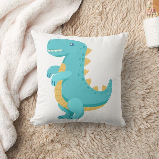 Schattig Kinder T-Rex Kussen (Deken)