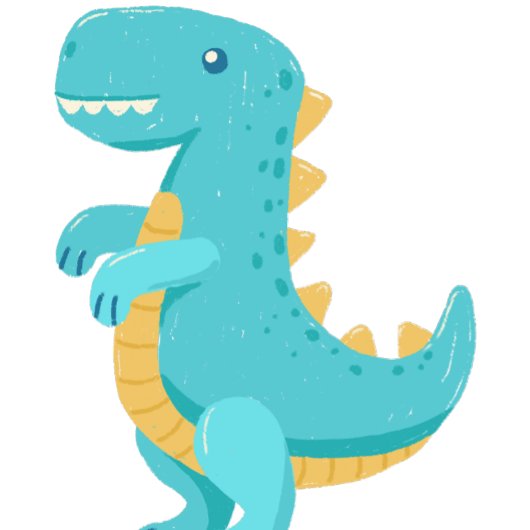 Schattig Kinder T-Rex Kussen