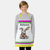 Schattig kind's Pasen Schort (Gedragen)