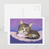 Schattig Kitten Briefkaart (Voorkant / Achterkant)