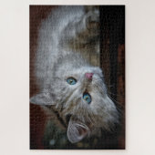 Schattig Kitten Legpuzzel (Verticaal)