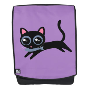 Schattig Kitty Kat met Vis cadeau voor Meisjes Rugtassen