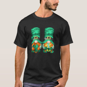 Schattig Klaverblad en Hoefijzer voor St. Patrick' T-shirt