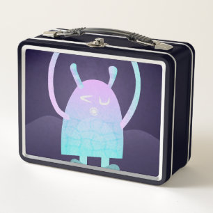 Schattig Klein Blauw Monster
