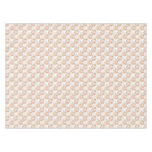 Schattig klein blush roze crème pompoenen herfst t tafelkleed (Voorkant (Horizontaal))