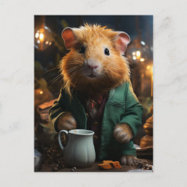 Schattig klein cavia briefkaart