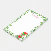 Schattig Klein Elfje & Groen Blad Frame Post-it® Notes (Schuin)