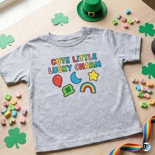 Schattig Klein Geluksbrengertje St. Patrick's Day Kinder Shirts