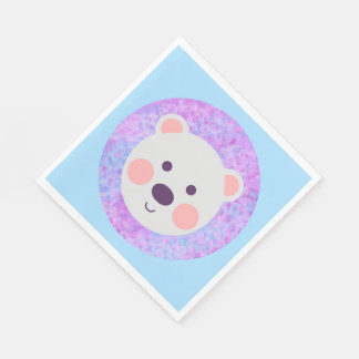 Schattig klein polar Beer Servet