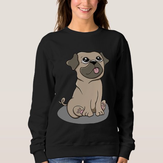 Schattig klein pug Classic T-Shirt 221 (Voorkant)