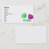 schattig klein slib visitekaartje (Voorkant / Achterkant)