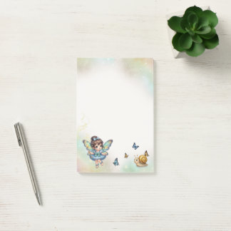 Schattig klein sprookjesfiguur post-it® notes