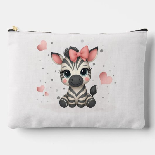 Schattig klein zebra etui (Voorkant)