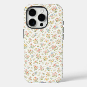 Schattig Kleine Ditsy Bloem Patronen Naadloos iPhone 16 Pro Hoesje