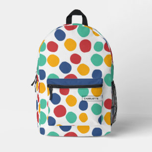 Schattig Kleurrijk Abstract Patroon Bedrukte Rugzak