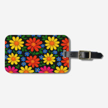 Schattig Kleurrijk Bloemmotief  