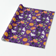 Schattig Kleurrijk Enge Trick or Treat Halloween