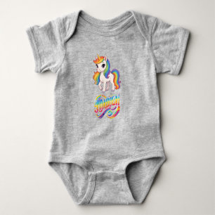 Schattig, Kleurrijk Regenboog eenhoorn Romper