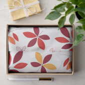 Schattig & Kleurrijke Herfst bladeren Patroon Tissuepapier (Geschenk)