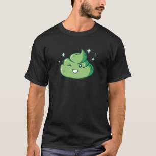 Schattig Knipogend Wasabi Leuk Japans Eten T-shirt
